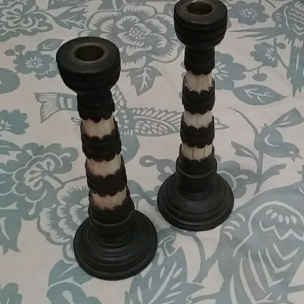 Tall candlesticks